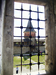 Каменец-Подольская крепость, вид с окна